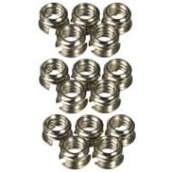 Adorama Manfrotto 3 Pack 148KN Tripod Bushings 1/4-20 to 3/8in, 5 Pack 148KN 3