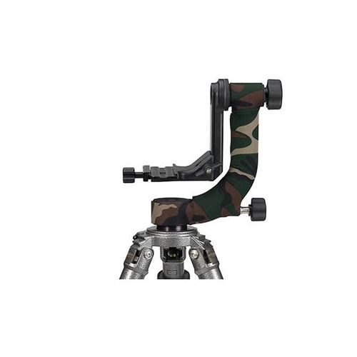  Adorama LensCoat Cover for Sirui PH-20 Gimbal Head, Forest Green Camo LCSU20FG