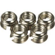 Adorama Manfrotto 148KN Tripod Bushings 1/4-20 to 3/8in, 5 Pack 148KN