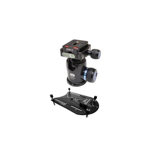  Adorama Platypod Max Plate Camera Support - With SIRUI K-10X 33mm Ballhead 44.1 lbs Load 1009 G