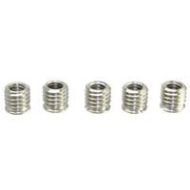 Adorama SunwayFoto Stainless Steel 1/4 to 3/8 Tripod Adapter Bushing, Set of 5 TN-1 (9MM)*5