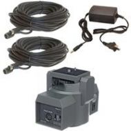 Adorama Bescor MP2XL Motorized Pan & Tilt Head Kit, Power Supply, 100 Remote Extension MP2XL