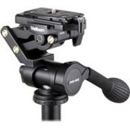 Adorama Velbon PHD-66Q 3-Way Magnesium Revolver Head, 3/8 Tripod Socket, 1/4 Adapter PHD-66Q