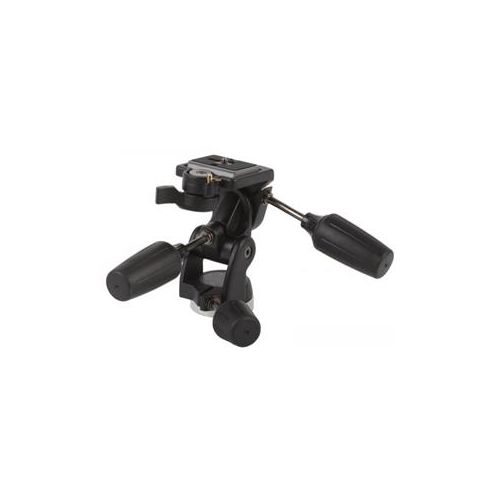  Adorama Studio Assets Magnesium 3-Way Pan/Tilt Tripod Head for Digital/35mm SLR Camera SA1420