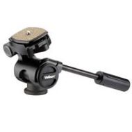 Adorama Velbon PH-157Q 3-Way Pan and Tilt Head, Quick Release, Black PH-157Q BK