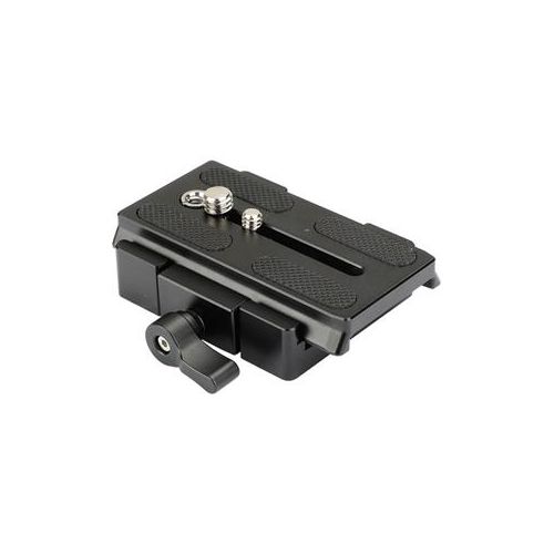  Adorama CAMVATE Manfrotto Quick Release Plate with Sliding Plate Camera Mount, Black C2046