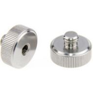 Adorama CAMVATE 1/4-20 Female to 3/8-16 Male Screw Adapter, 2-Pack C1045