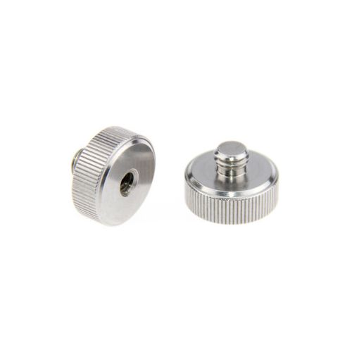  Adorama CAMVATE 1/4-20 Female to 3/8-16 Male Screw Adapter, 2-Pack C1045