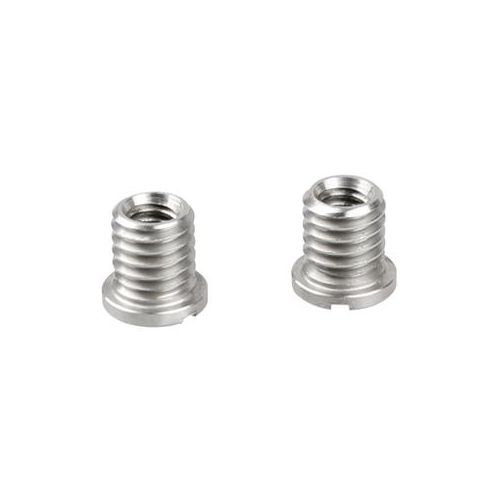  Adorama CAMVATE Convert Screw Adapter 1/420 Female to 3/8-16 Male for Tripod, 2-Pack C0979