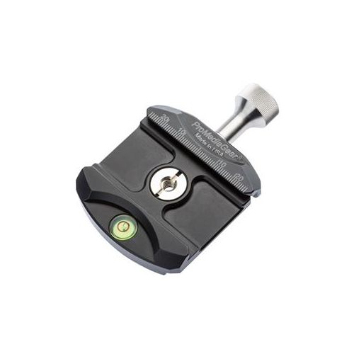  Adorama ProMediaGear C60 Arca-Swiss Compatible Quick Release Clamp, 1/4 Hardened Thread C60