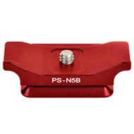 Adorama SunwayFoto PS-N5R Specific Plate for Sony NEX-5 Camera Body, Red PS-N5R