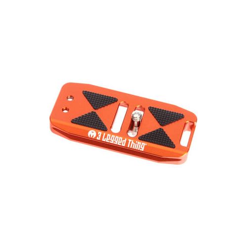  Adorama 3 Legged Thing Base85 Arca Swiss for 85mm Wide QR Plate, Copper, Orange BASE85-C