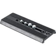 Adorama Manfrotto 357PLV-1 Sliding Plate with 2x 1/4 and 2x 3/8 Screws 357PLV-1