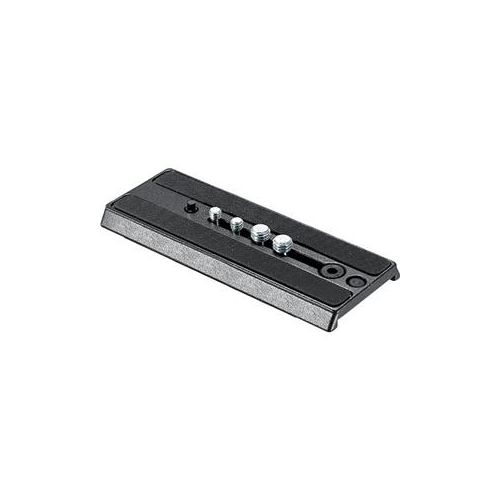  Adorama Manfrotto 357PLV-1 Sliding Plate with 2x 1/4 and 2x 3/8 Screws 357PLV-1