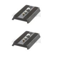 Manfrotto 2 Pack 501PL Quick Release Mounting Plate 501PL 2 - Adorama