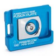 Adorama Fusion Photo Gear FPG-2001 Manfrotto 200PL/RC2 Compatible Fusion Plate, Blue FPG-2001-02