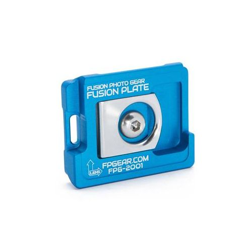  Adorama Fusion Photo Gear FPG-2001 Manfrotto 200PL/RC2 Compatible Fusion Plate, Blue FPG-2001-02