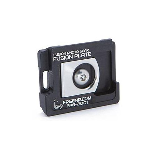  Adorama Fusion Photo Gear FPG-2001 Manfrotto 200PL/RC2 Compatible Fusion Plate, Black FPG-2001-01