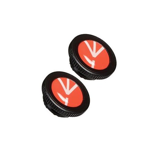  Adorama Manfrotto 2 Pack Round Quick Release Plate for Action Tripods ROUND-PL 2