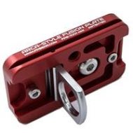 Adorama Fusion Photo Gear FPG-1001 Arca-Swiss Compatible Plate, Red FPG-1001MK2-03