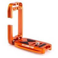 Adorama 3 Legged Thing Ellie Short Universal L-Bracket with Shorter Base, Copper, Orange ELLIE-S-C