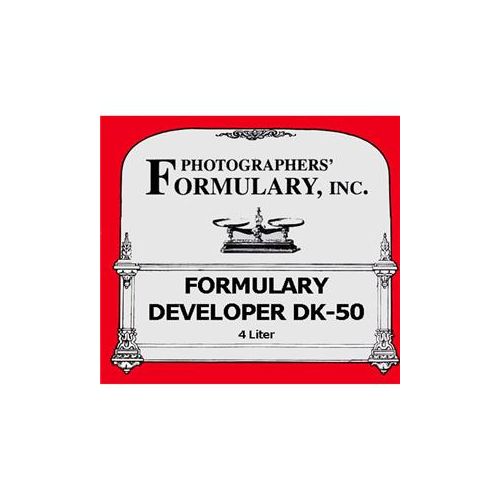  Adorama Photographers Formulary DK-50 Film Developer, Makes 4Lt Solution 01-0112