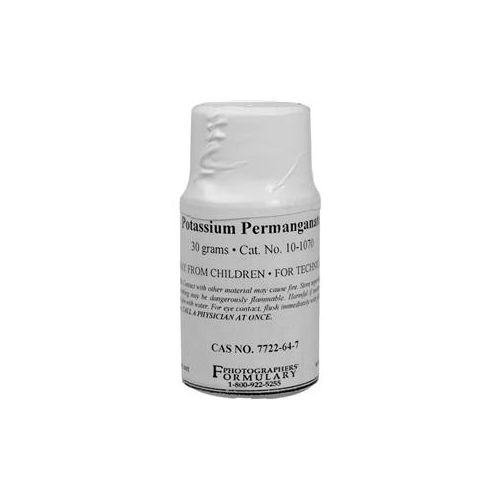  Adorama Photographers Formulary 30g Potassium Permanganate, Hazmat 10-1070 30G