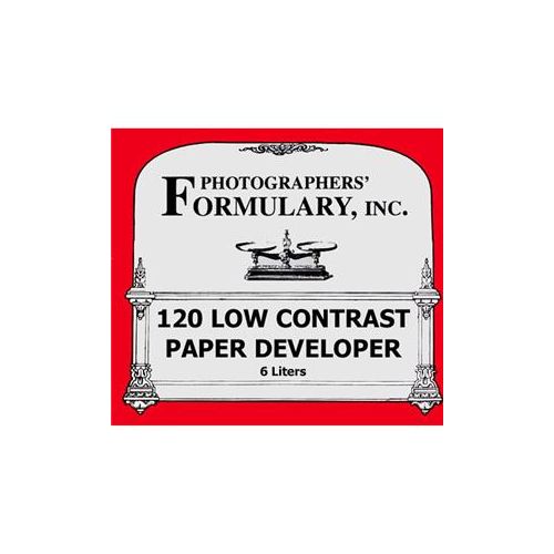  Adorama Photographers Formulary 120 Low Contrast Paper Developer, Makes 6Lt Solution 02-0110