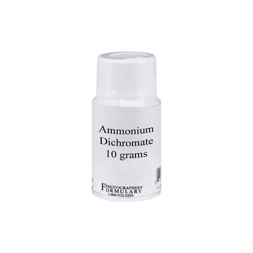  Adorama Photographers Formulary 10g Ammonium Dichromate for Photographic Processing 10-0120 10G