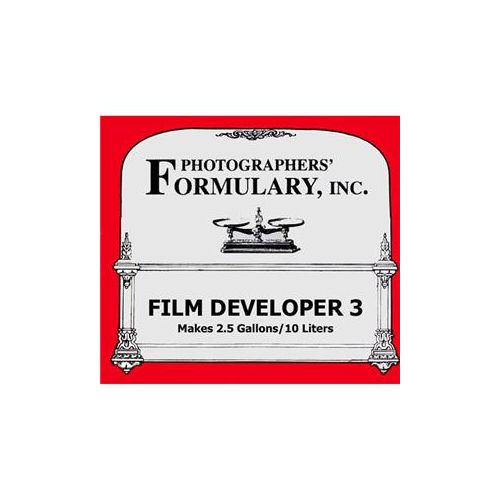  Adorama Photographers Formulary Film Developer 3, Makes 10Lt Solution 01-0030