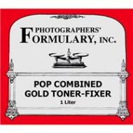 Adorama Photographers Formulary Printing-Out-Paper Gold Toner-Fixer, Makes 1Lt Solution 06-0240