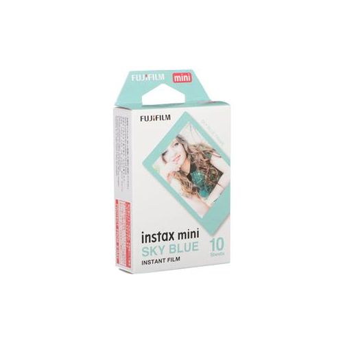  Adorama Fujifilm Instax Mini Sky Blue Instant Film, 10 Exposures 16537055