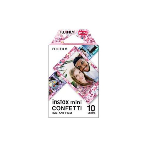  Adorama Fujifilm Instax Mini Confetti Instant Color Film, 10 Exposures 16620917