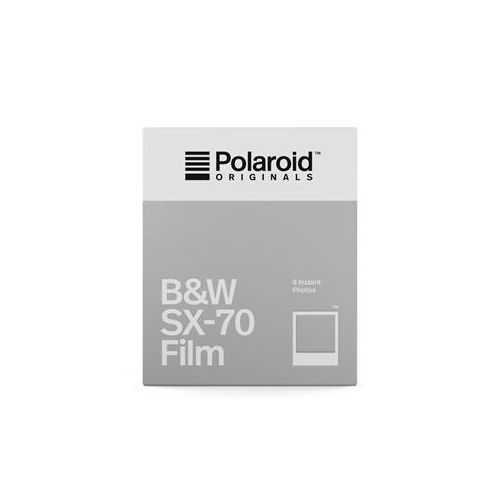  Adorama Polaroid Originals Black & White Instant Film for SX-70 Cameras (8 Exposures) 004677