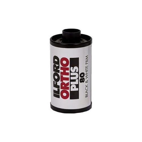  Adorama Ilford Ortho Plus 35mm Black and White Negative Film Roll, 36 Exposures 1180958