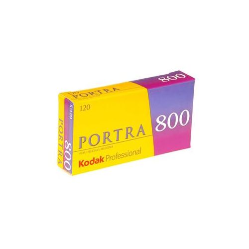  Adorama Kodak Portra 800 Color Negative Film 120 Size, 5 Pack 8127946