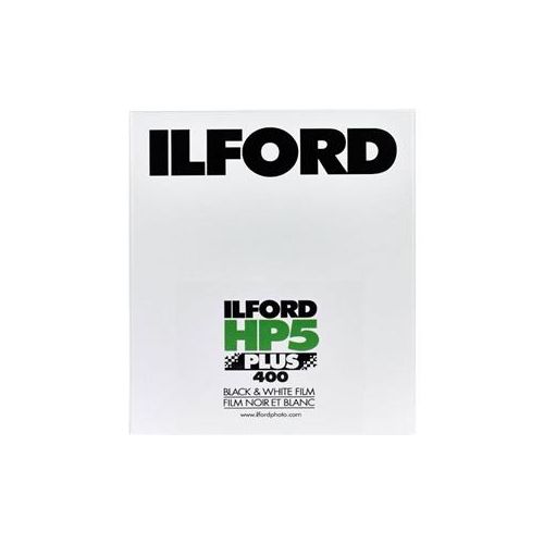  Adorama Ilford HP5 Plus 400 Medium Black & White Film, ISO 400, 3.5x4.7, 25-Sheets 1629109