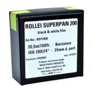 Adorama Rollei Superpan 200 Black and White Negative Film (35mm Roll Film, 100 Roll) 4244107