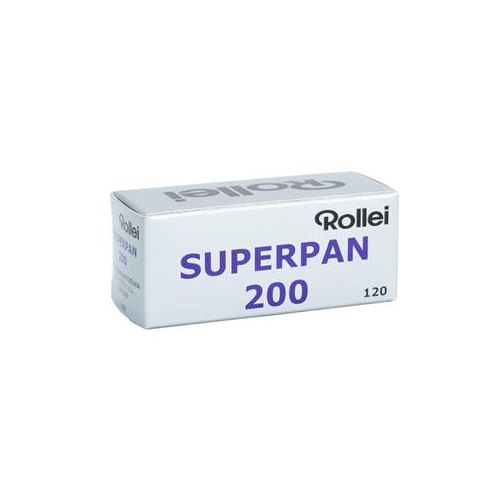  Adorama Rollei Superpan 200 Black and White Negative Film (120 Roll Film, 5 Pack) 4244105