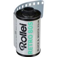 Adorama Rollei Retro 80S Black and White Negative Film (35mm Roll Film, 36 Exposures) 810812