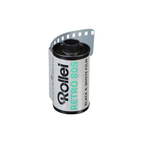  Adorama Rollei Retro 80S Black and White Negative Film (35mm Roll Film, 36 Exposures) 810812