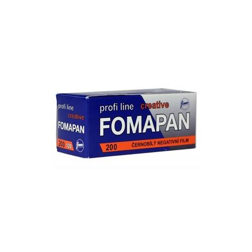  Adorama Foma Film Fomapan 200 Creative Black & White Negative Film, 120 Roll, 60mm Wide 420212