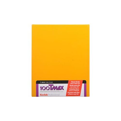  Adorama Kodak T-Max 100, 100TMX, Black & White Film, 4 x 5 (10 Sheets) 1006873