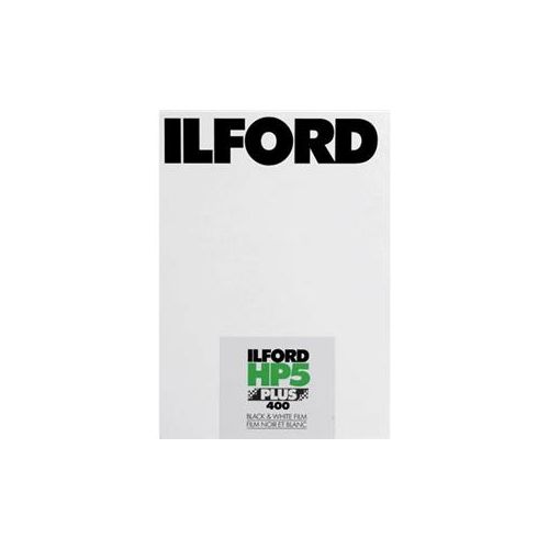  Adorama Ilford HP-5 Plus 400 Fast B/W Film, 11x14in, 25 Sheets 1743225