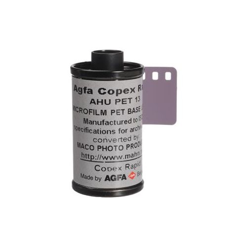  Adorama Rollei Copex Rapid Black and White Negative Microfilm (35mm Roll, 36 Exposures) 81136