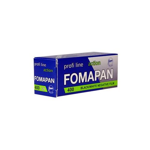  Adorama Foma Film Fomapan 400 Action Black & White Negative Film, 120 Roll, 60mm Wide 420412