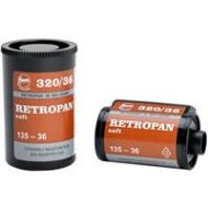 Adorama Foma Film Retropan 320 Soft 35mm Black and White Negative Film, 36 Exposures 58265