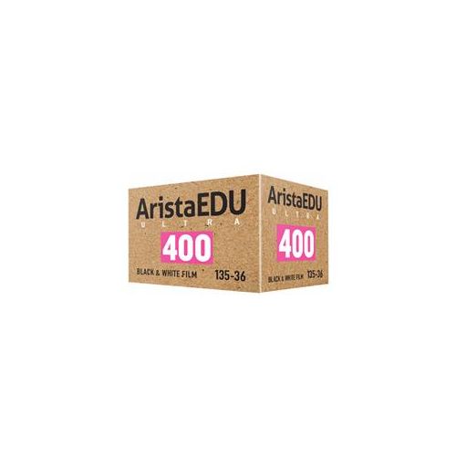  Adorama Arista EDU Ultra 400 B&W Negative Film, 35mm Roll Film, 36 Exposures 190364