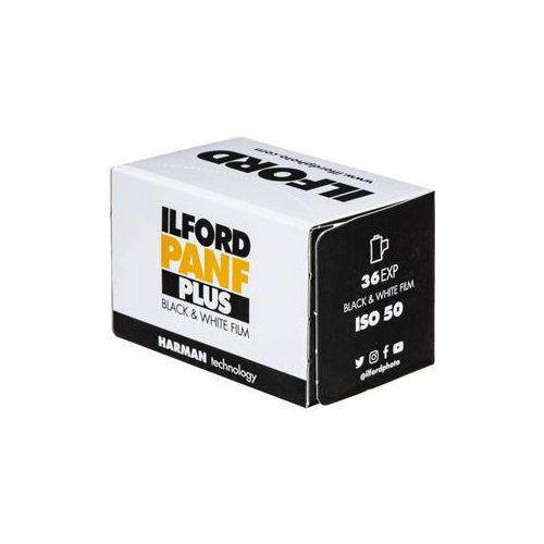  Adorama Ilford Pan F Plus Ultra-Fine Film, 35mm, 36 Exposures 1707768