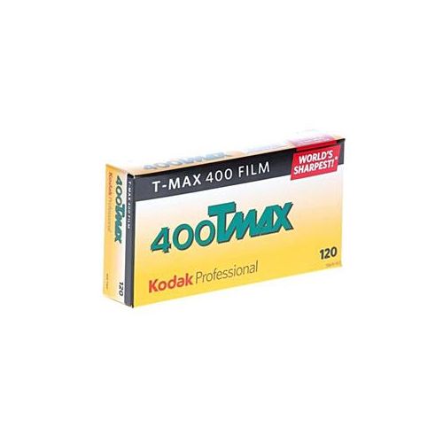  Adorama Kodak T-Max 400, 400TMY, Black & White Film, 120 Size, Pack of 5 8568214